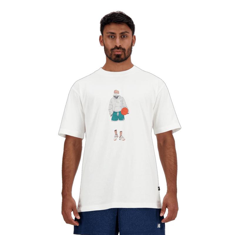 New Balance Men's Athletics Basketball T-Shirt Mens Apparel Shirts & Tops