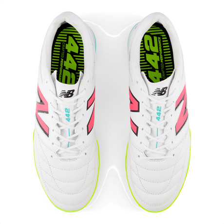 New Balance Men's 442 PRO IN V2 Soccer Cleat - MS41IWH2 Soccer Footwear Adult