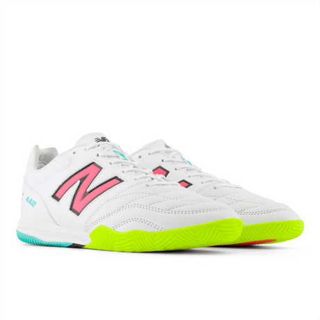 New Balance Men's 442 PRO IN V2 Soccer Cleat - MS41IWH2 Soccer Footwear Adult