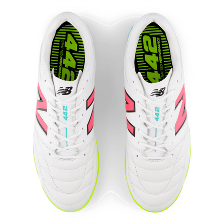 New Balance Men's 442 PRO TF V2 Soccer Cleat - MS41TWH2 Soccer Footwear Adult
