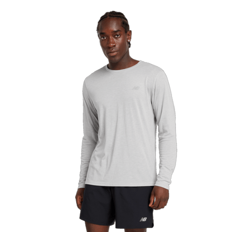 New Balance Men's Lightweight Long Sleeve Jersey Mens Apparel Shirts & Tops