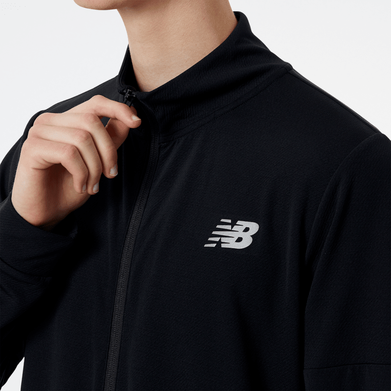 New Balance Men's Tech Training Knit Track Jacket Mens Apparel Jackets & Vests