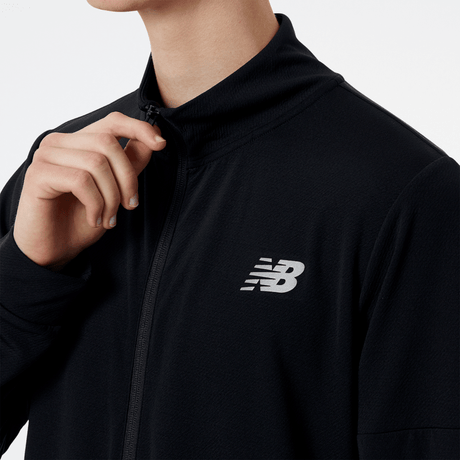 New Balance Men's Tech Training Knit Track Jacket Mens Apparel Jackets & Vests