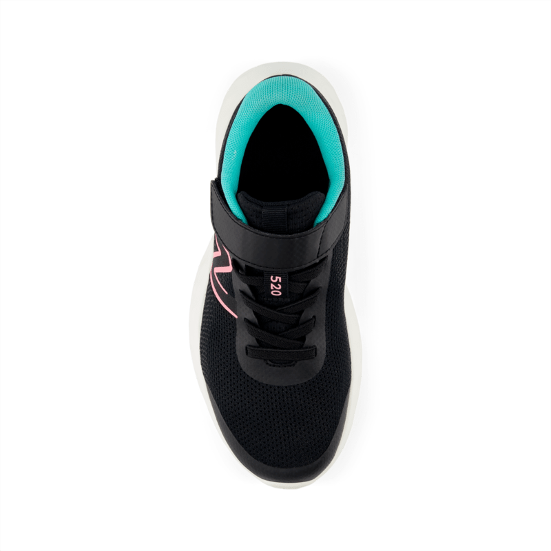 New Balance Youth Girls 520v8 Bungee Lace Shoe - PA520RB8 Youth Footwear Training & Running