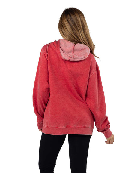 Chicka-d Ladies' Burnout Everybody Hooded Sweatshirt chicka-d