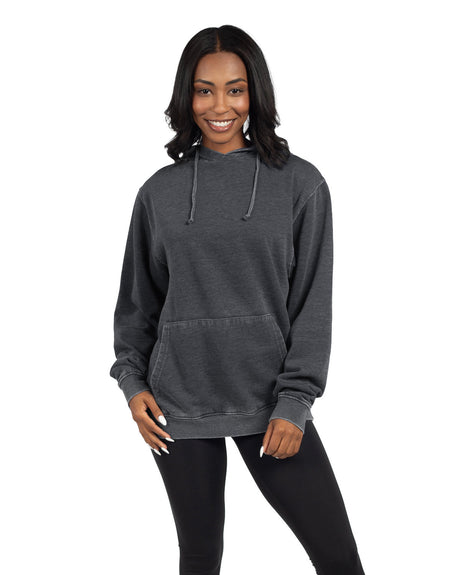 Chicka-d Ladies' Burnout Everybody Hooded Sweatshirt chicka-d