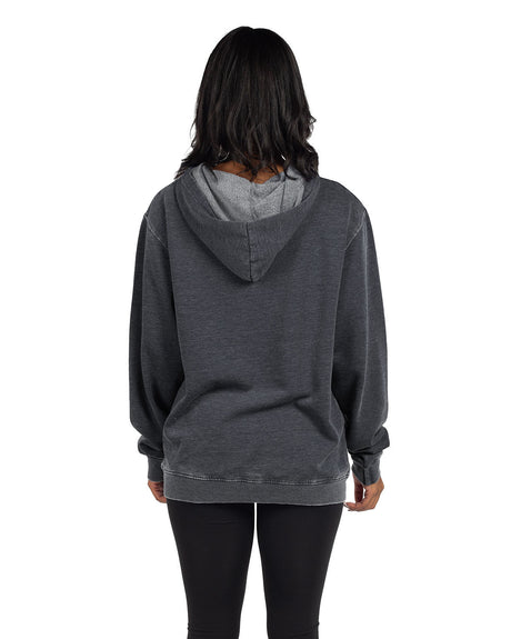 Chicka-d Ladies' Burnout Everybody Hooded Sweatshirt chicka-d