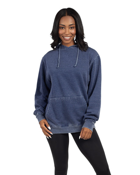 Chicka-d Ladies' Burnout Everybody Hooded Sweatshirt chicka-d