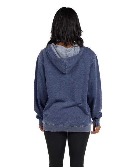 Chicka-d Ladies' Burnout Everybody Hooded Sweatshirt chicka-d