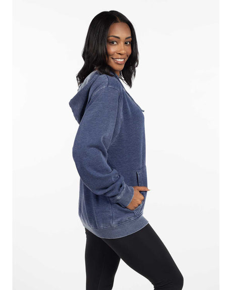 Chicka-d Ladies' Burnout Everybody Hooded Sweatshirt chicka-d