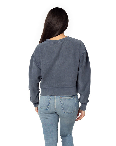 Chicka-d Ladies' Corded Boxy Pullover chicka-d