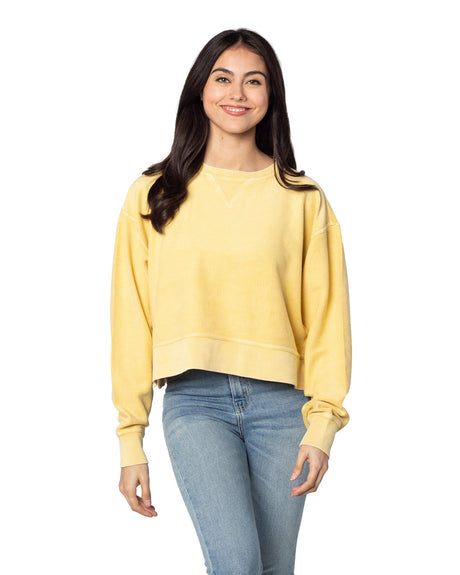 Chicka-d Ladies' Corded Boxy Pullover chicka-d
