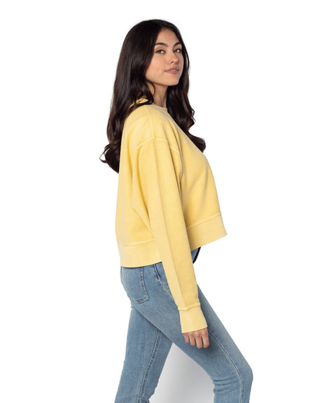 Chicka-d Ladies' Corded Boxy Pullover chicka-d