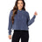 Chicka-d Ladies' Burnout Campus Hooded Sweatshirt chicka-d