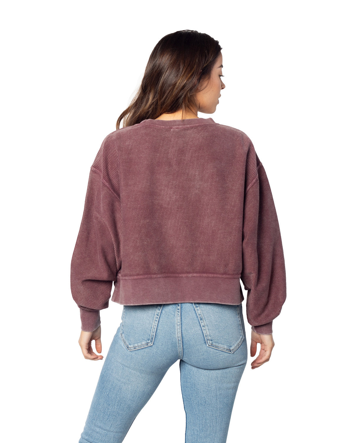Chicka-d Ladies' Corded Boxy Pullover chicka-d