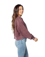 Chicka-d Ladies' Corded Boxy Pullover chicka-d