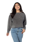 Chicka-d Ladies' Corded Boxy Pullover chicka-d