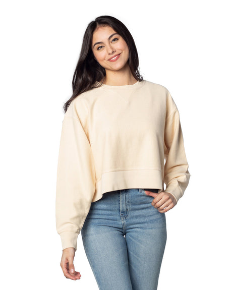 Chicka-d Ladies' Corded Boxy Pullover chicka-d