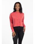 Chicka-d Ladies' Burnout Campus Hooded Sweatshirt chicka-d