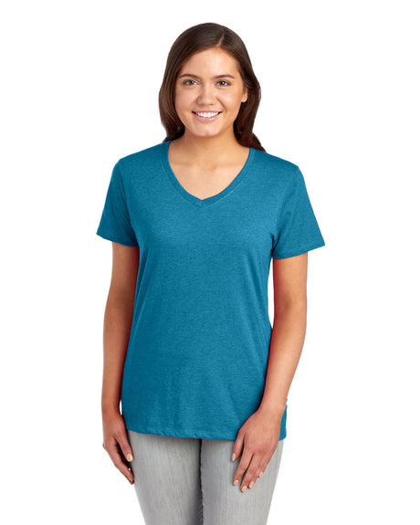 Jerzees Ladies' Premium Blend V-Neck T-Shirt Jerzees