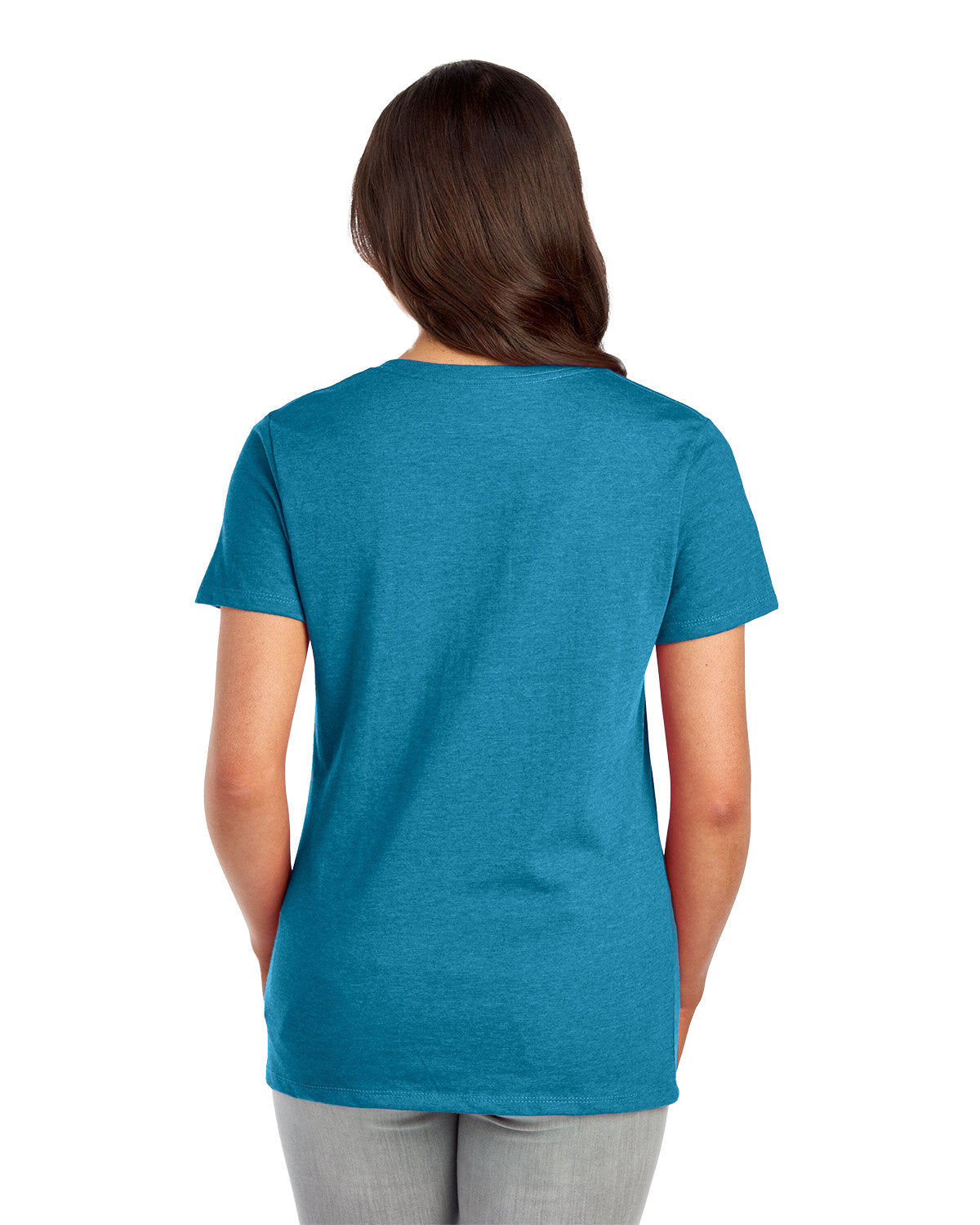 Jerzees Ladies' Premium Blend V-Neck T-Shirt Womens Apparel Shirts & Tops
