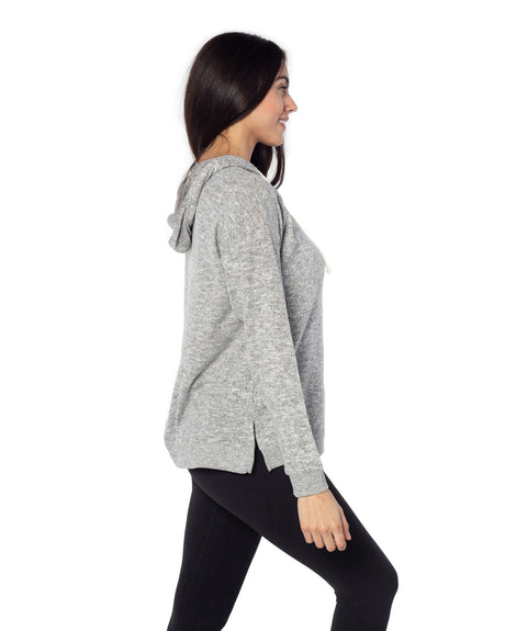 Chicka-d Ladies' Cozy Tunic Hooded Sweatshirt chicka-d