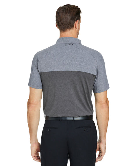 Spyder Men's Spyre Flex Colorblock Polo Spyder