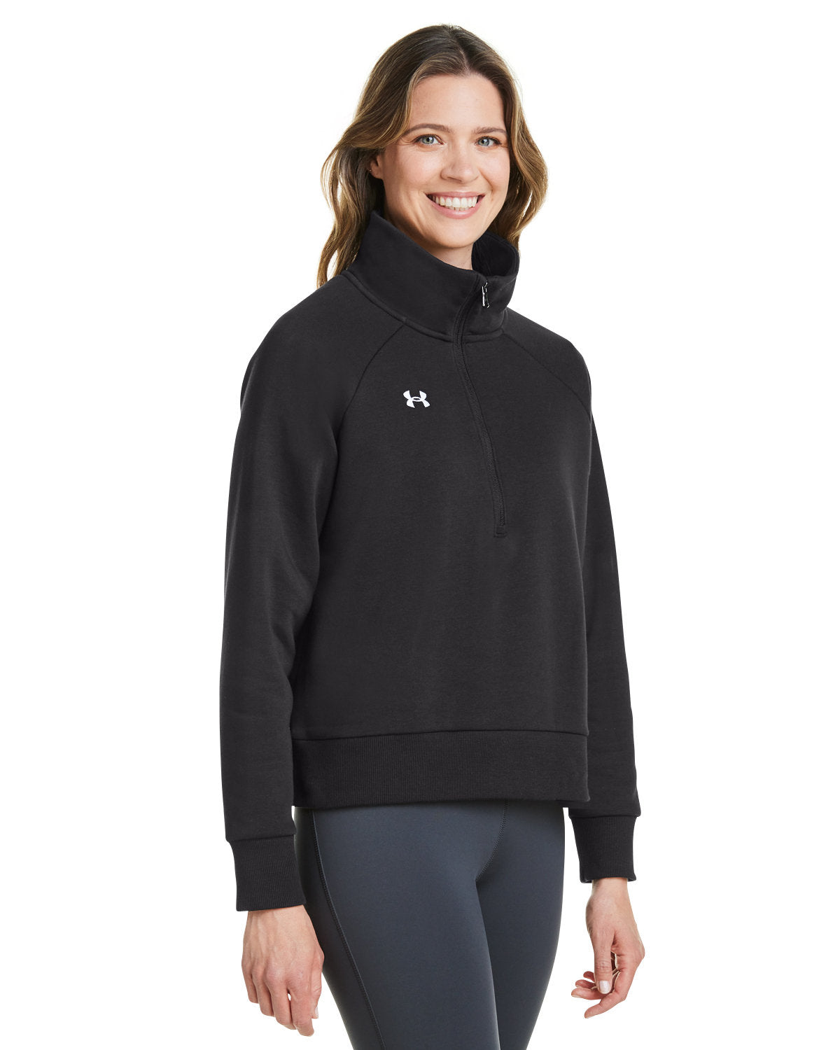 Under Armour Ladies' Rival Fleece Quarter-Zip