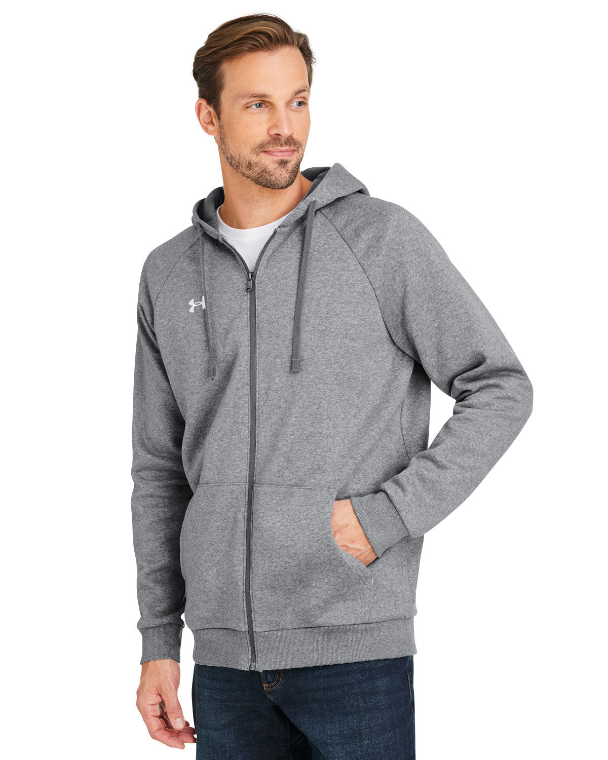 Under Armour Men's Rival Fleece Full-Zip