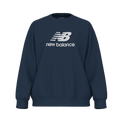 New Balance Women's Sport Essentials French Terry Logo Crew