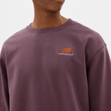 New Balance Uni-ssentials French Terry Crewneck Sweatshirt Womens Apparel Sweatshirts & Fleece