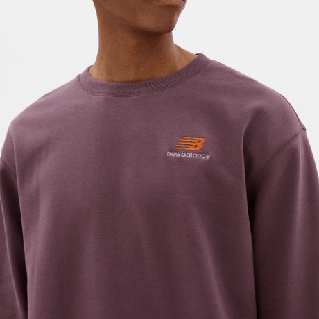 New Balance Uni-ssentials French Terry Crewneck Sweatshirt Womens Apparel Sweatshirts & Fleece