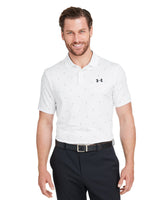 Under Armour Men's 3.0 Printed Performance Polo Corporate Apparel Shirts & Tops