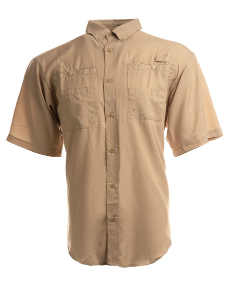 Burnside Men's Functional Short-Sleeve Fishing Shirt Burnside