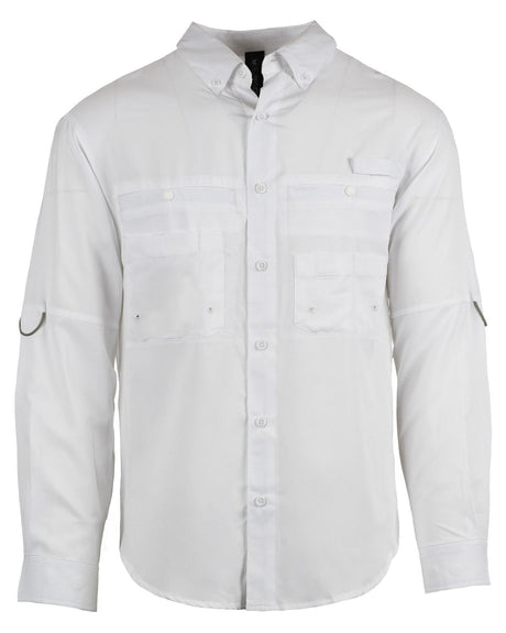 Burnside Men's Functional Long-Sleeve Fishing Shirt Burnside