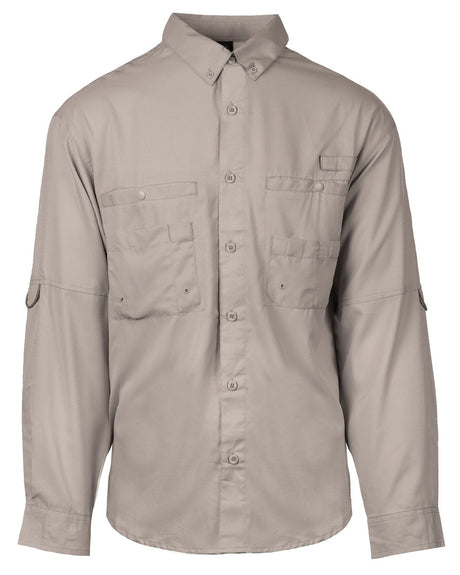 Burnside Men's Functional Long-Sleeve Fishing Shirt Burnside