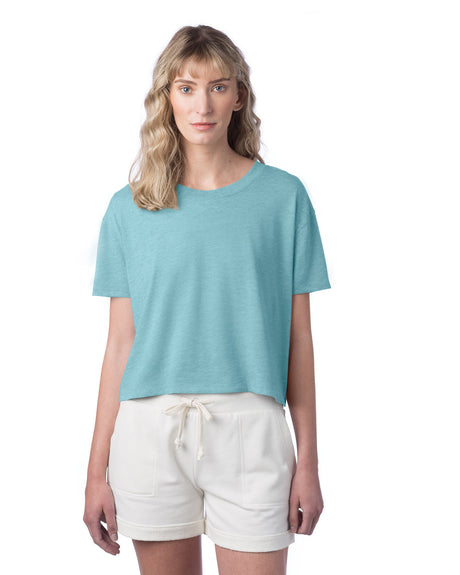 Alternative Ladies' CVC Go-To Headliner Crop T-Shirt Alternative