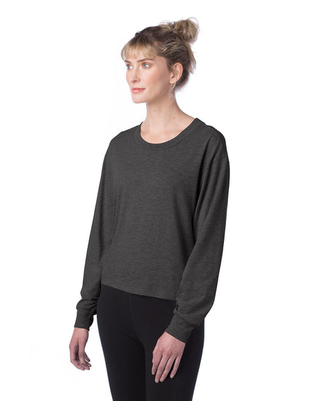 Alternative Ladies' Main Stage Long-Sleeve CVC Cropped T-Shirt Alternative