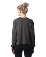 Alternative Ladies' Main Stage Long-Sleeve CVC Cropped T-Shirt Alternative