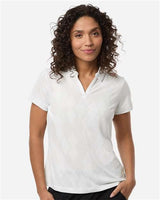 adidas Women's Textured Jacquard Polo-3