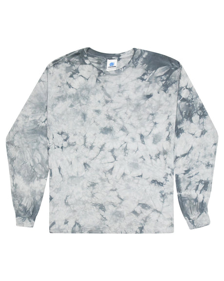 Tie-Dye Unisex Crystal Wash Long-Sleeve T-Shirt Tie-Dye