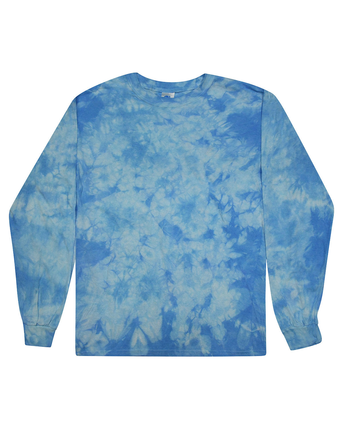 Tie-Dye Unisex Crystal Wash Long-Sleeve T-Shirt Tie-Dye
