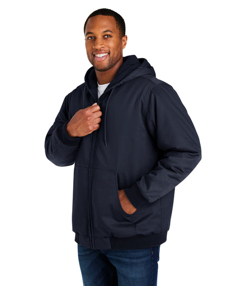 Harriton Unisex ClimaBloc® Heavyweight Hooded Full-Zip Jacket Harriton