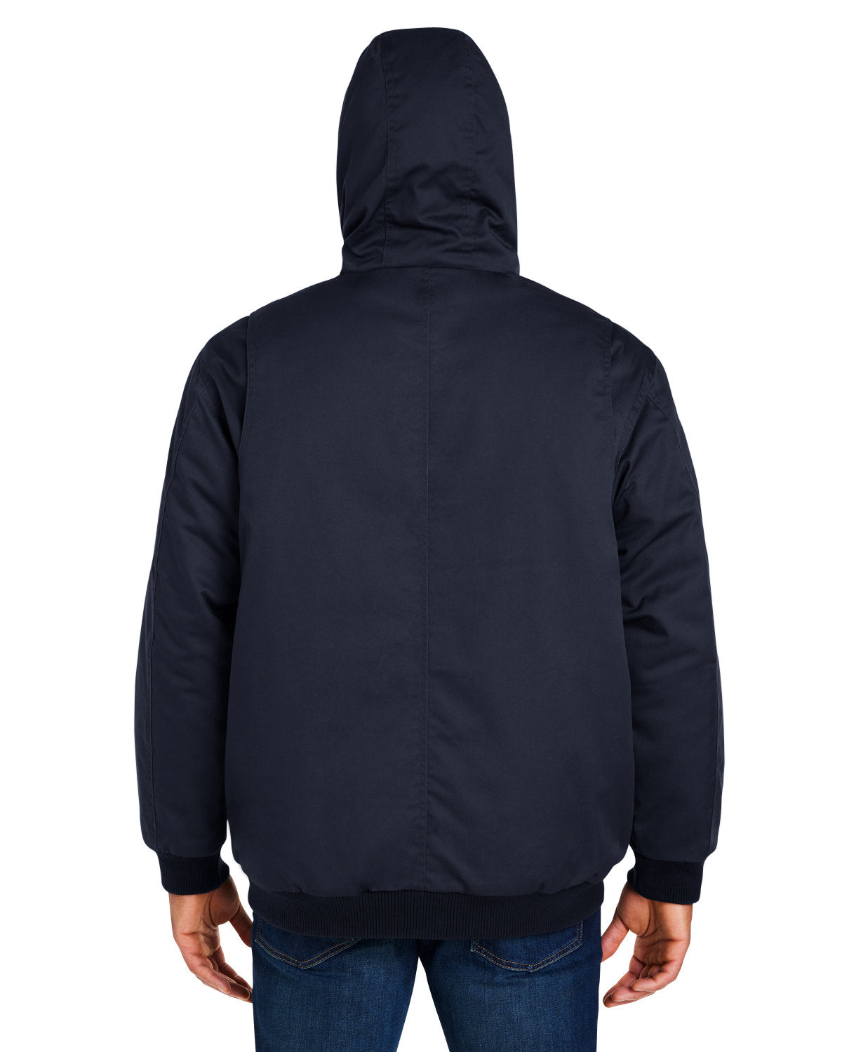 Harriton Unisex ClimaBloc® Heavyweight Hooded Full-Zip Jacket Harriton