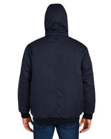 Harriton Unisex ClimaBloc® Heavyweight Hooded Full-Zip Jacket Harriton