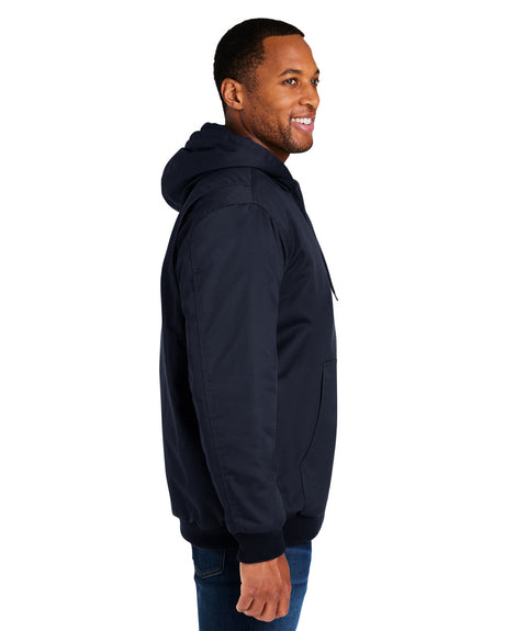 Harriton Unisex ClimaBloc® Heavyweight Hooded Full-Zip Jacket Harriton