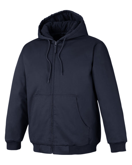 Harriton Unisex ClimaBloc® Heavyweight Hooded Full-Zip Jacket Harriton