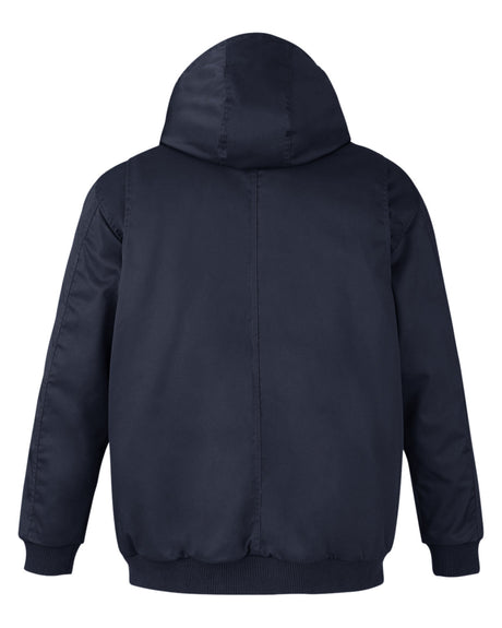 Harriton Unisex ClimaBloc® Heavyweight Hooded Full-Zip Jacket Harriton