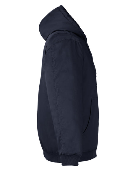 Harriton Unisex ClimaBloc® Heavyweight Hooded Full-Zip Jacket Harriton