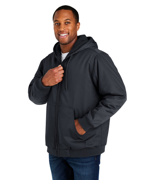 Harriton Unisex ClimaBloc® Heavyweight Hooded Full-Zip Jacket Harriton